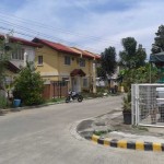 The townhouse viewed from left corner