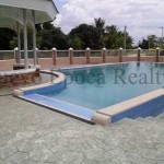 The swimming pool