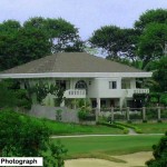 House fronting fairway